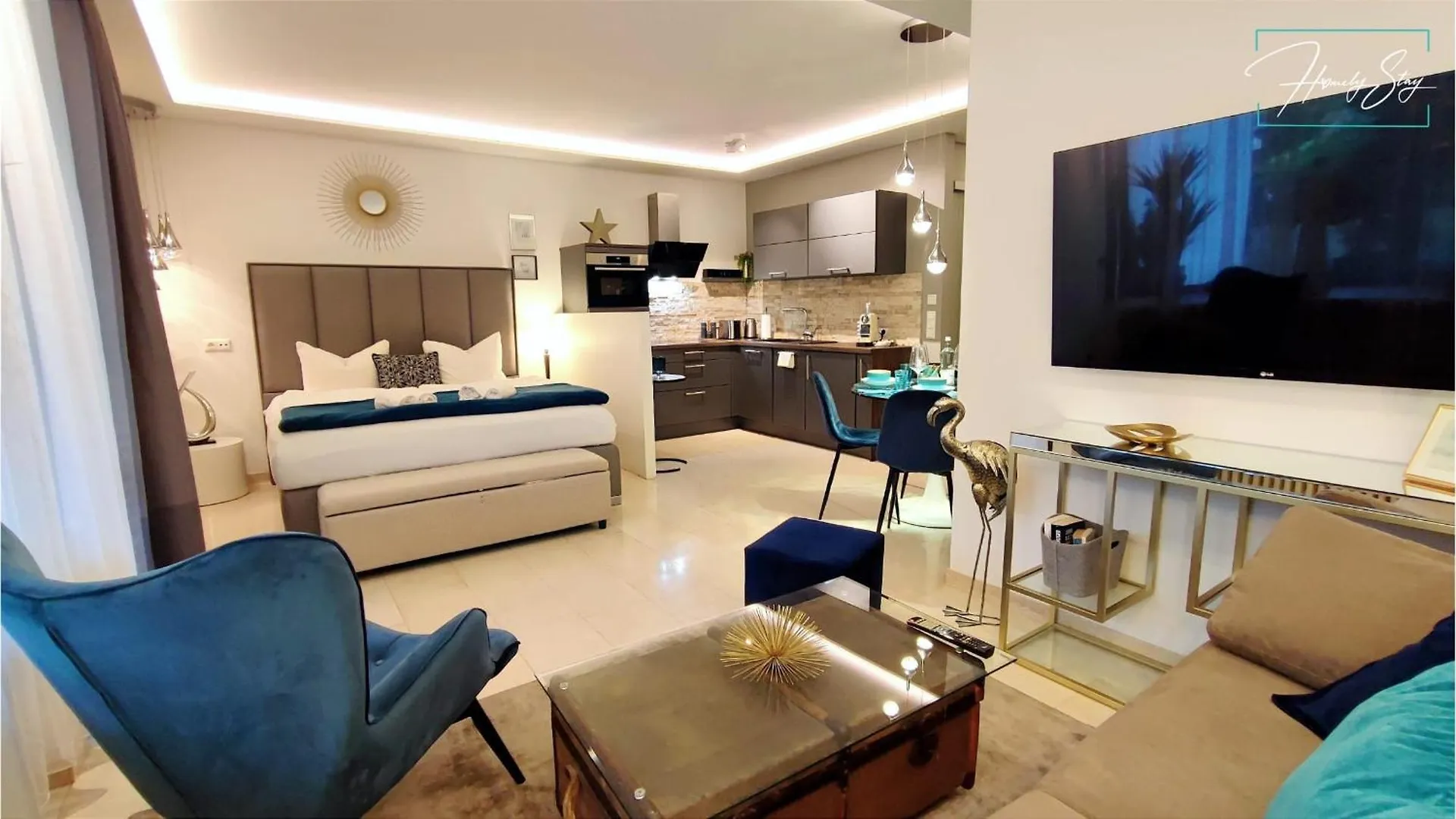 Homely Stay Studio P1 - Elegant Self-Check-In Studio-Apartment In Munich With Kitchen And Washing Machine Germany